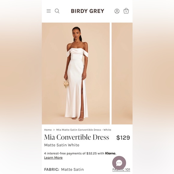 NWT ✨ Birdy Grey Mia Convertible Dress - Picture 7 of 11